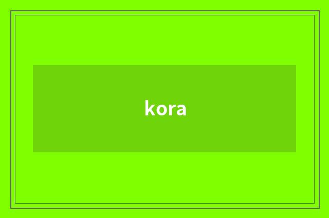 kora