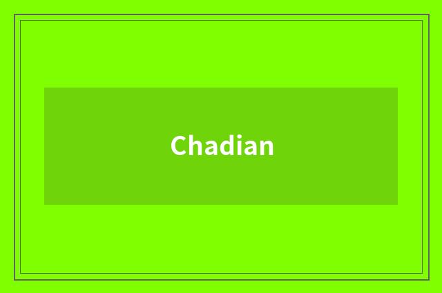 Chadian
