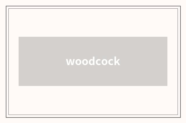 woodcock