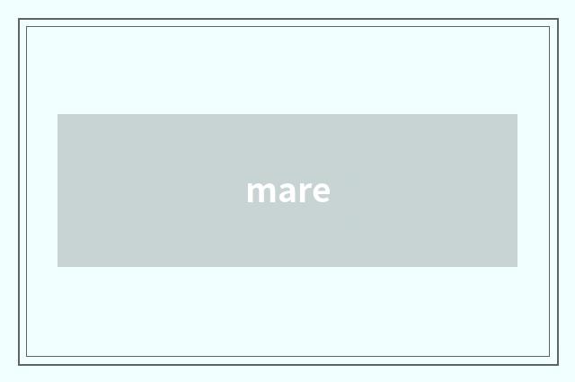 mare
