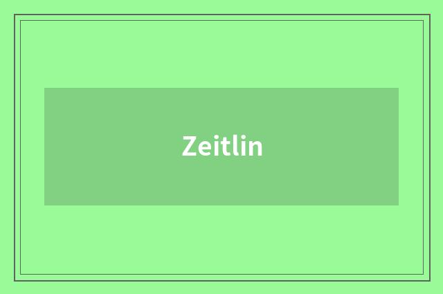 Zeitlin