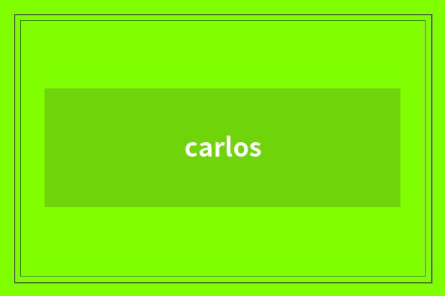 carlos