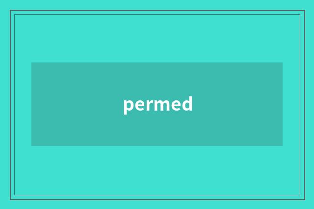 permed