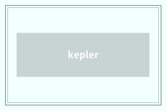 kepler