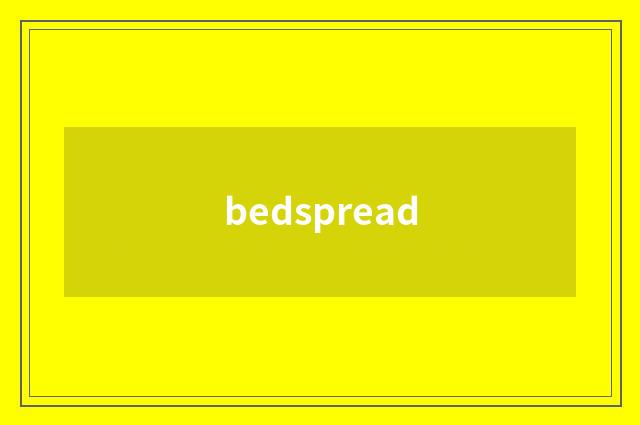 bedspread