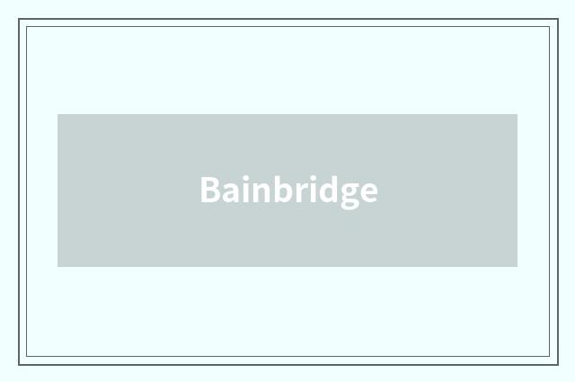 Bainbridge