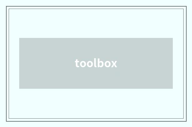 toolbox