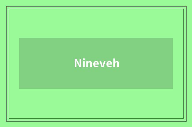 Nineveh