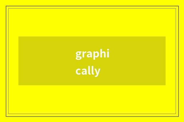 graphically