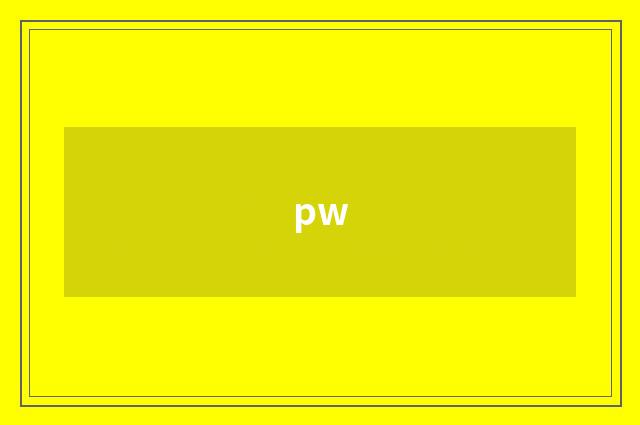 pw