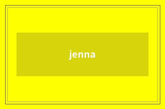 jenna