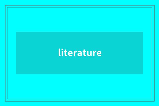 literature