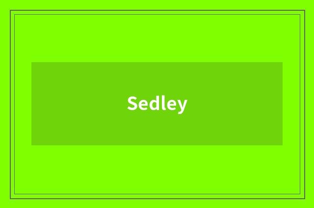 Sedley
