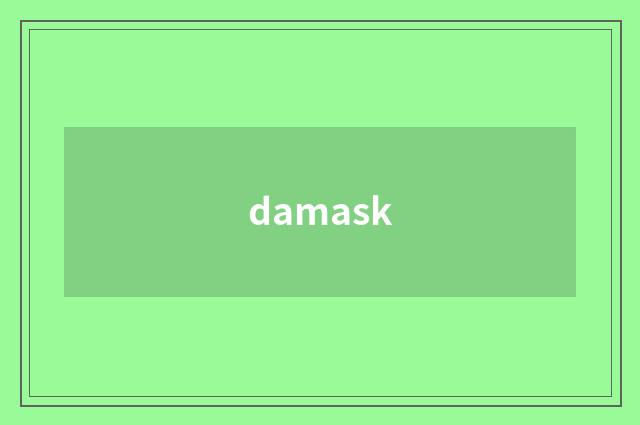 damask