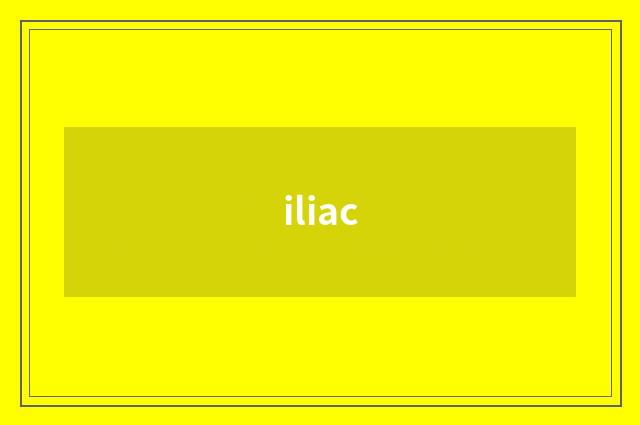 iliac
