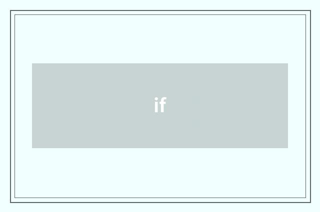 if