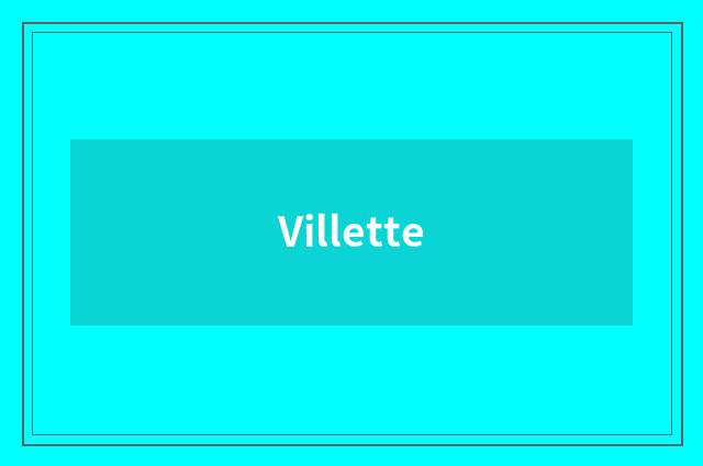 Villette