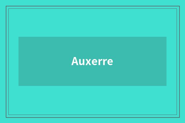 Auxerre