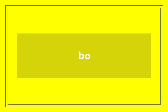bo