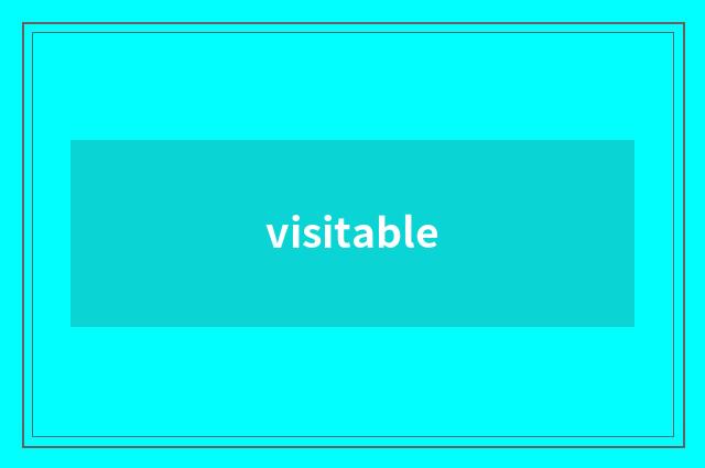 visitable