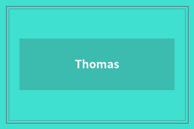 Thomas