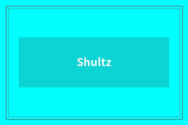 Shultz
