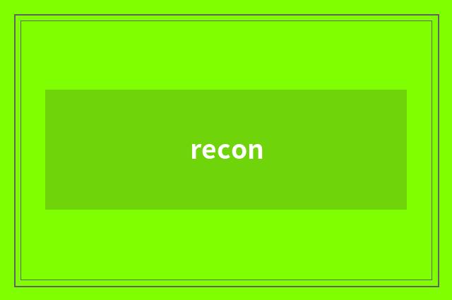 recon