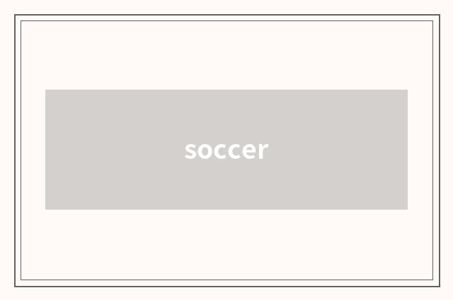 soccer