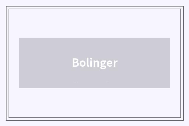 Bolinger