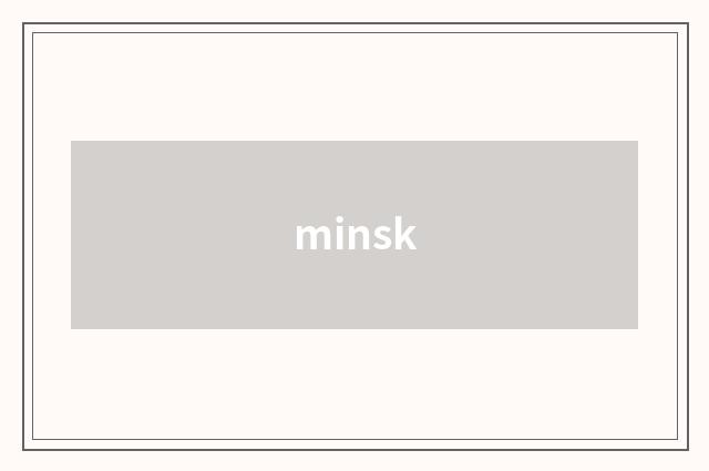 minsk