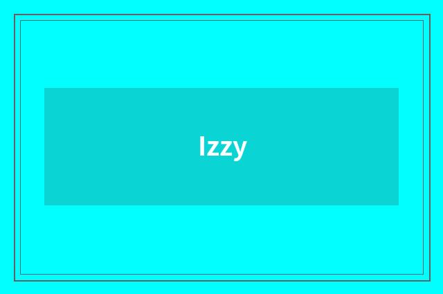 Izzy