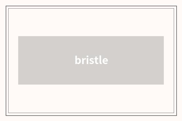 bristle
