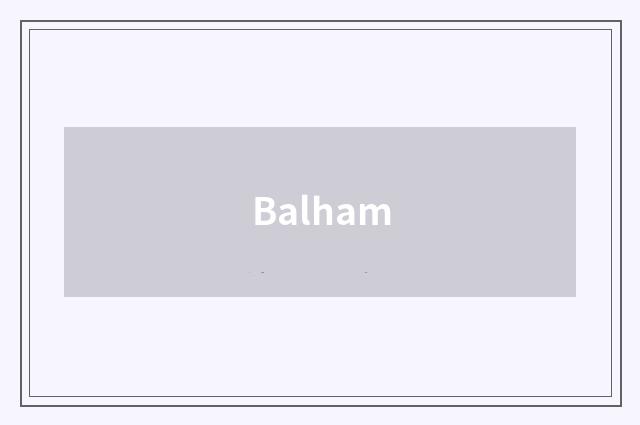 Balham