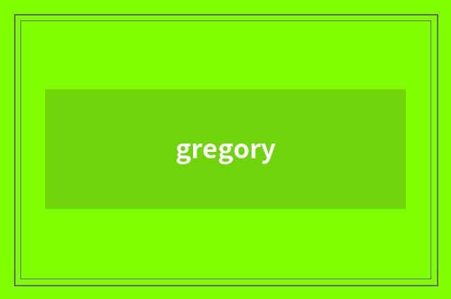 gregory