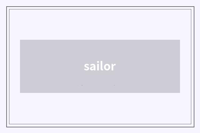 sailor