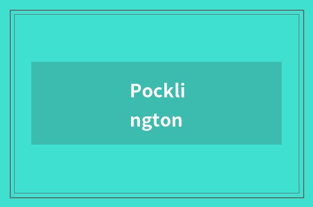 Pocklington