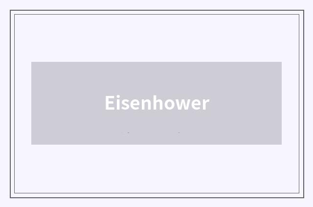Eisenhower