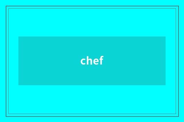 chef
