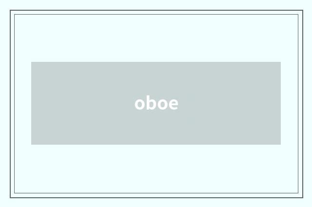 oboe