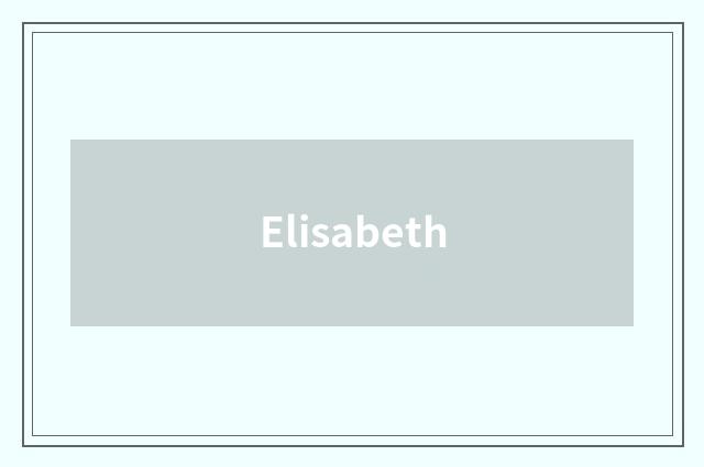 Elisabeth