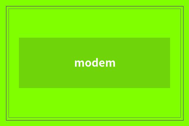 modem
