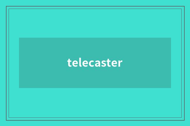 telecaster