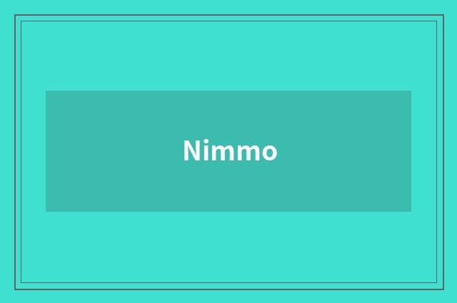 Nimmo