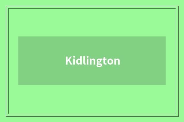 Kidlington