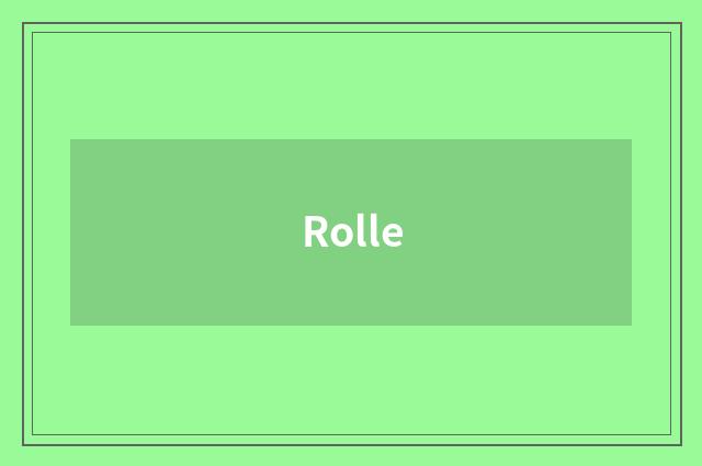 Rolle