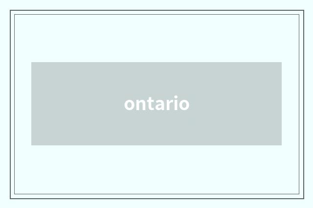 ontario