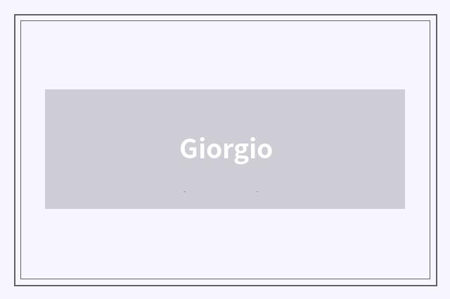 Giorgio