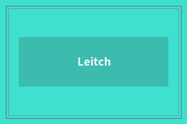 Leitch