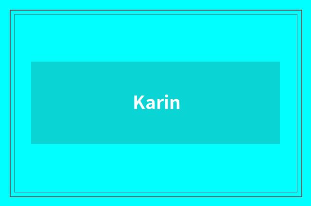 Karin