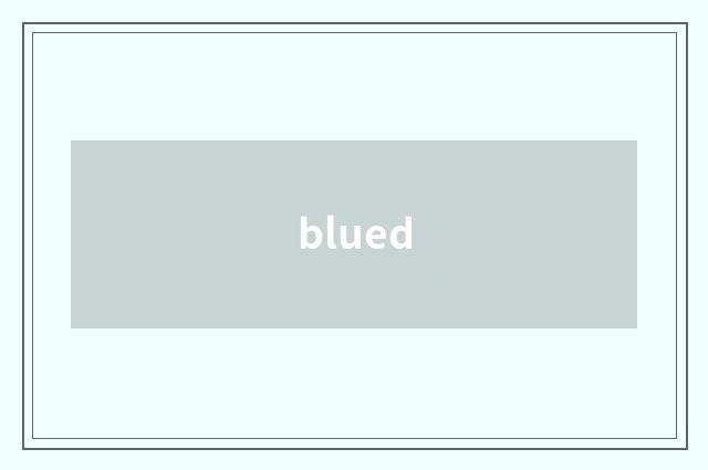 blued